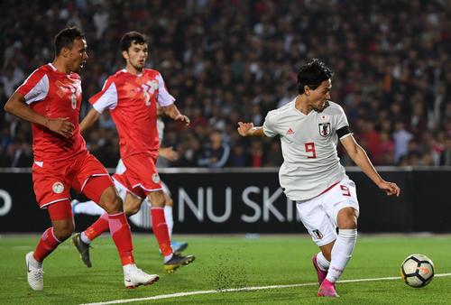10月15日 日本 vs タジキスタン FIFAワールドカップの試合結果